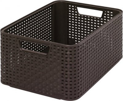Curver Style box M tmavohnedý