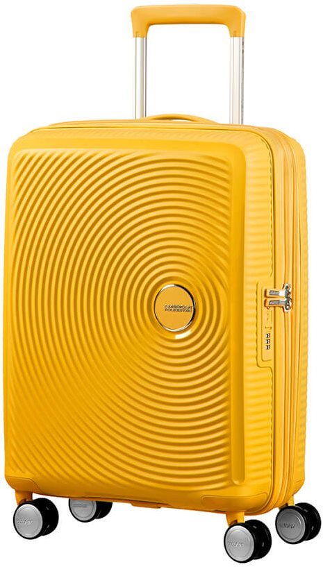 American Tourister Soundbox Spinner 55 EXP Golden Yellow