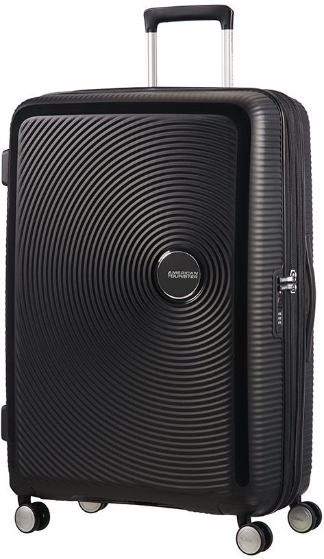 American Tourister Soundbox Spinner 77 EXP Bass Black