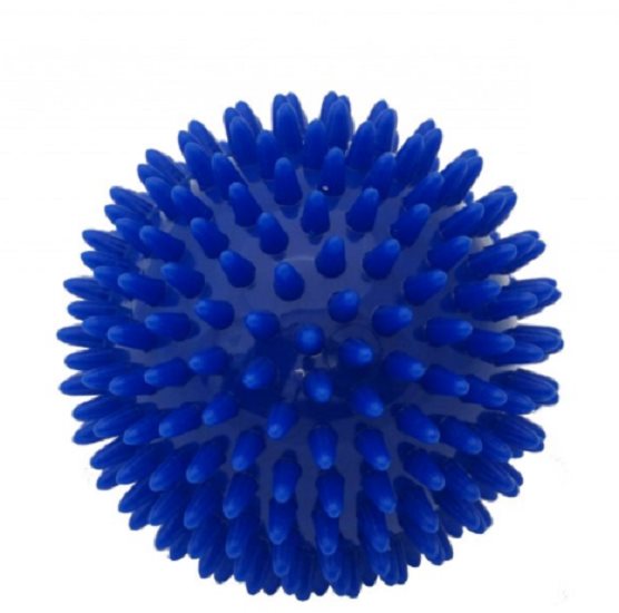 Kine-MAX Pro-Hedgehog Massage Ball – modrá