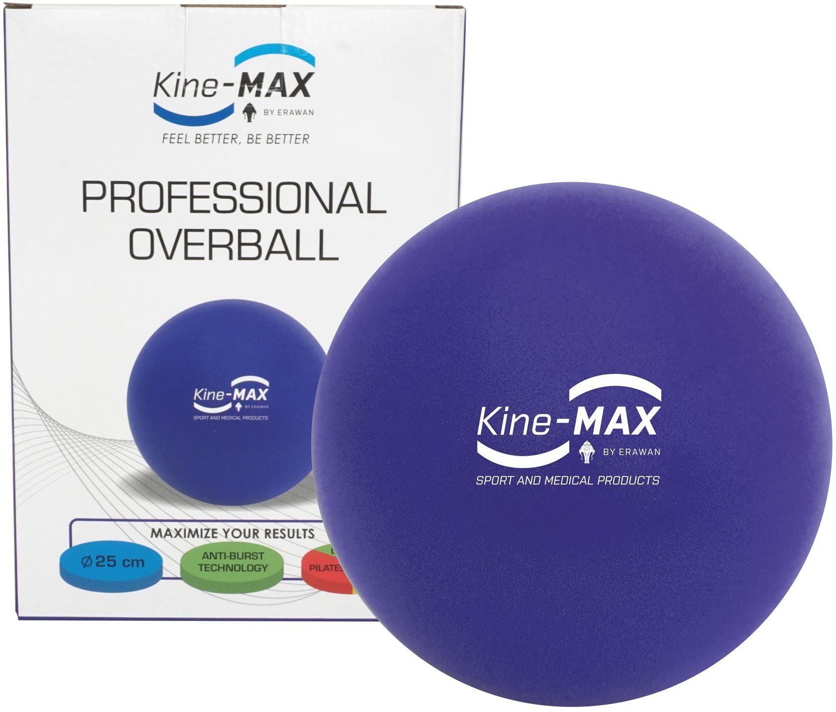 Kine-MAX Professional OverBall – modrý