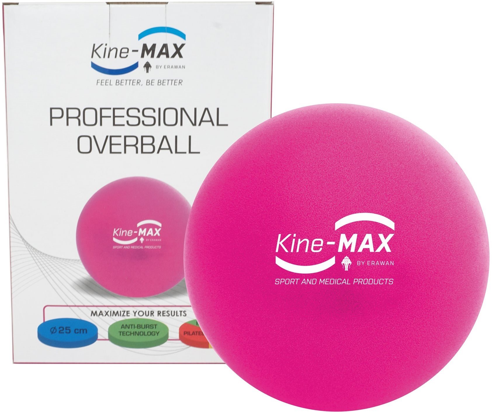 Kine-MAX Professional OverBall – ružový