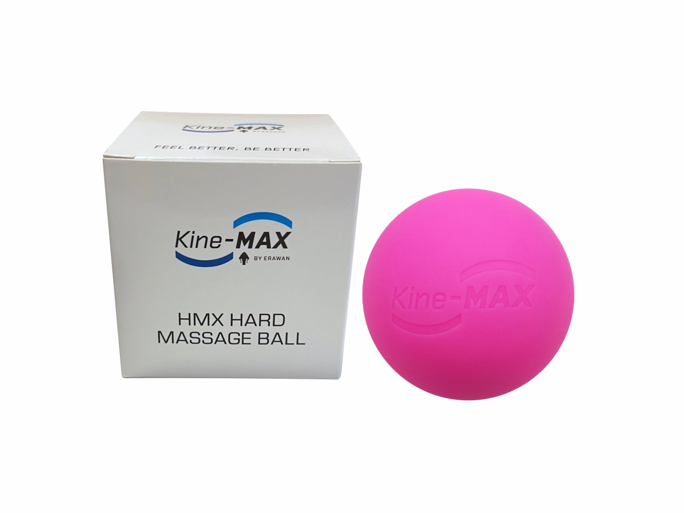 Kine-MAX HMX Hard Massage Ball ružová