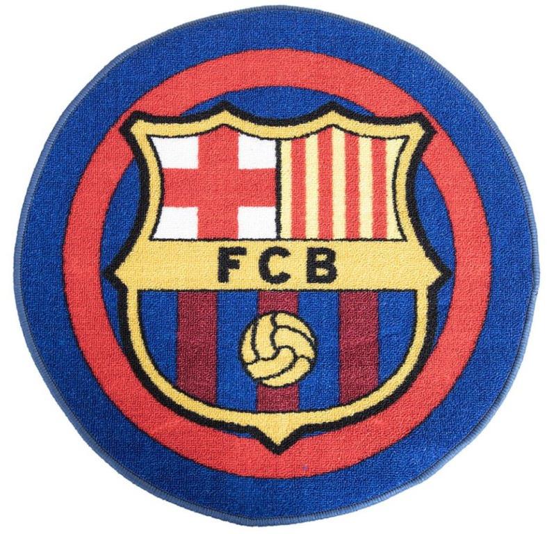 Cure Pink FC Bacelona: Main Barca Crest – koberček