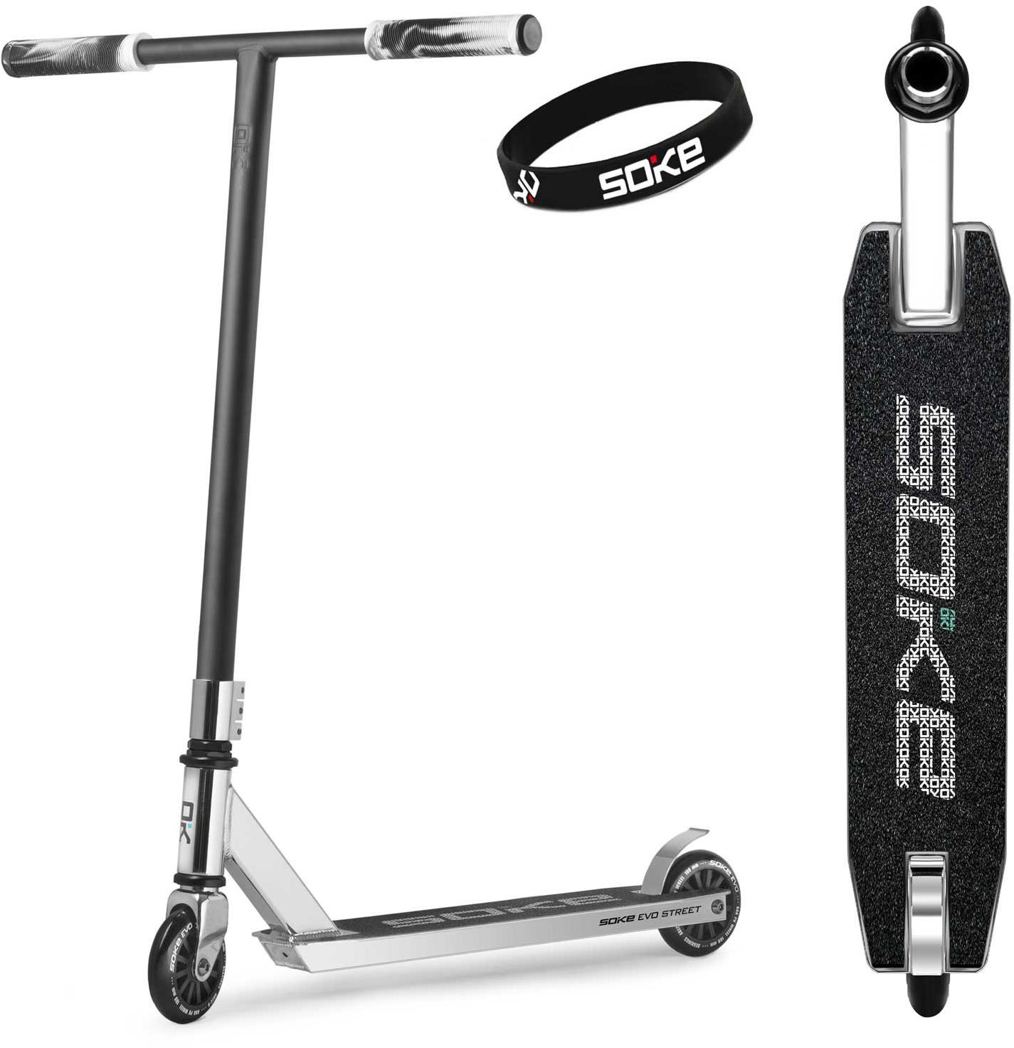 SOKE Evo street Silver performance scooter