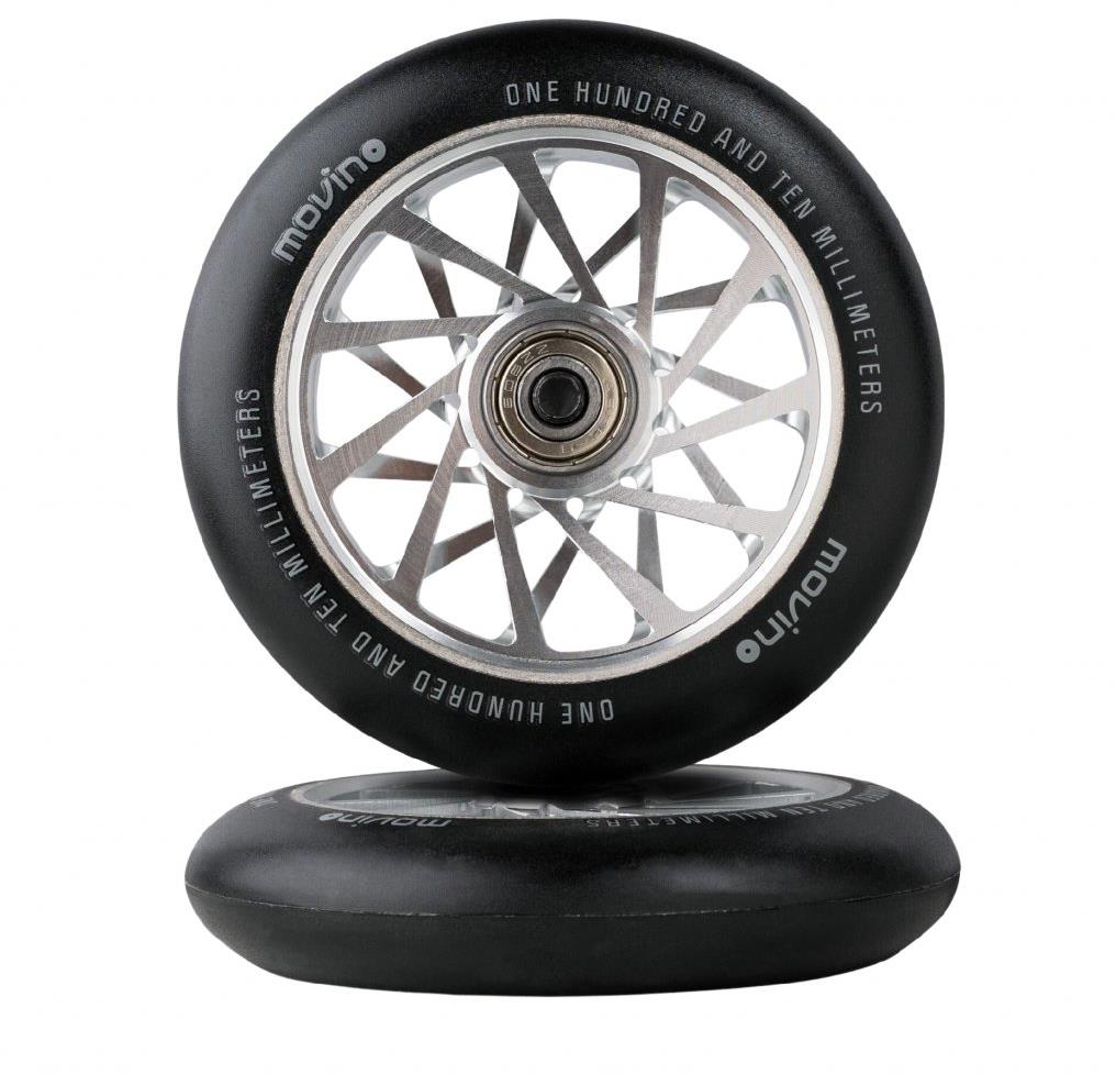 Movino Náhradné kolieska na freestyle kolobežku 110 mm, Alu Core 2 ks