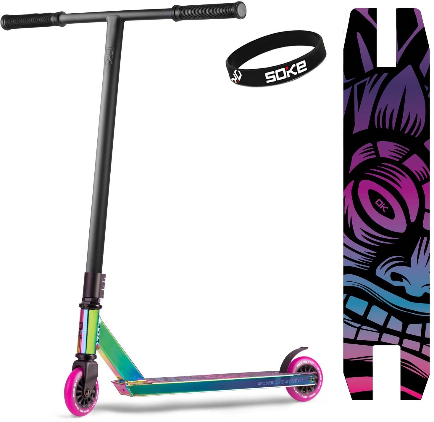 SOKE Evo street Black neochrom performance scooter