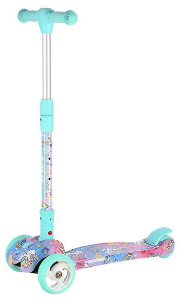 NILS Fun HLB15A trojkolesová mint s LED