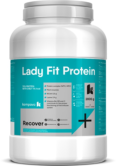 Kompava LadyFit vanilka-smotana