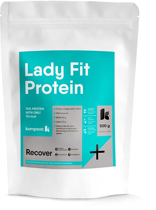 Kompava LadyFit 500 g, čokoláda