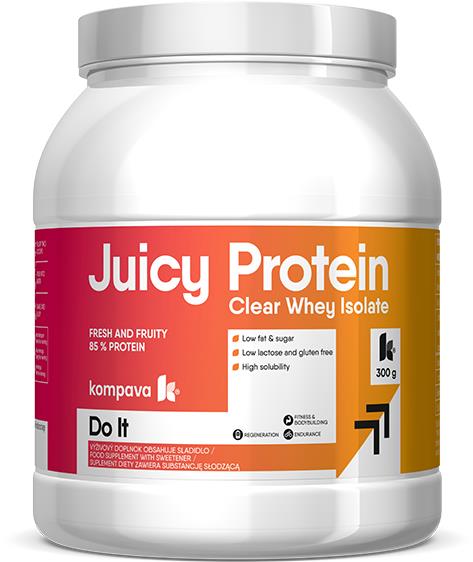 Kompava Juicy Protein 300 g mango-peach