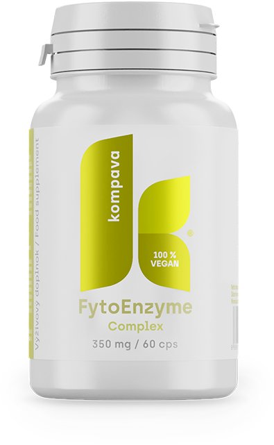 Kompava FytoEnzyme Complex 350 mg 60 kapsúl