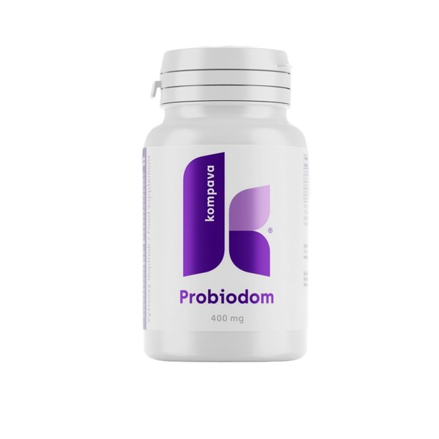 Kompava Probiodom 400 mg 60 kapsúl