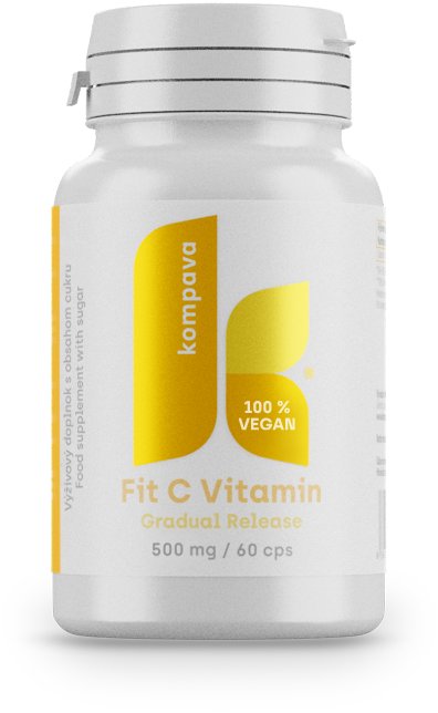 Kompava Fit C Vitamín 500 mg 60 kapsúl