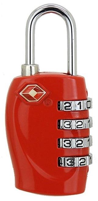 Kufryplus TSA zámok TL112 červený