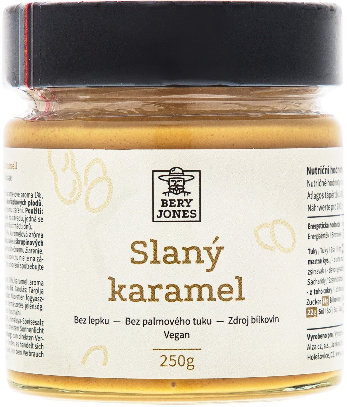 Bery Jones Slaný karamel 250 g