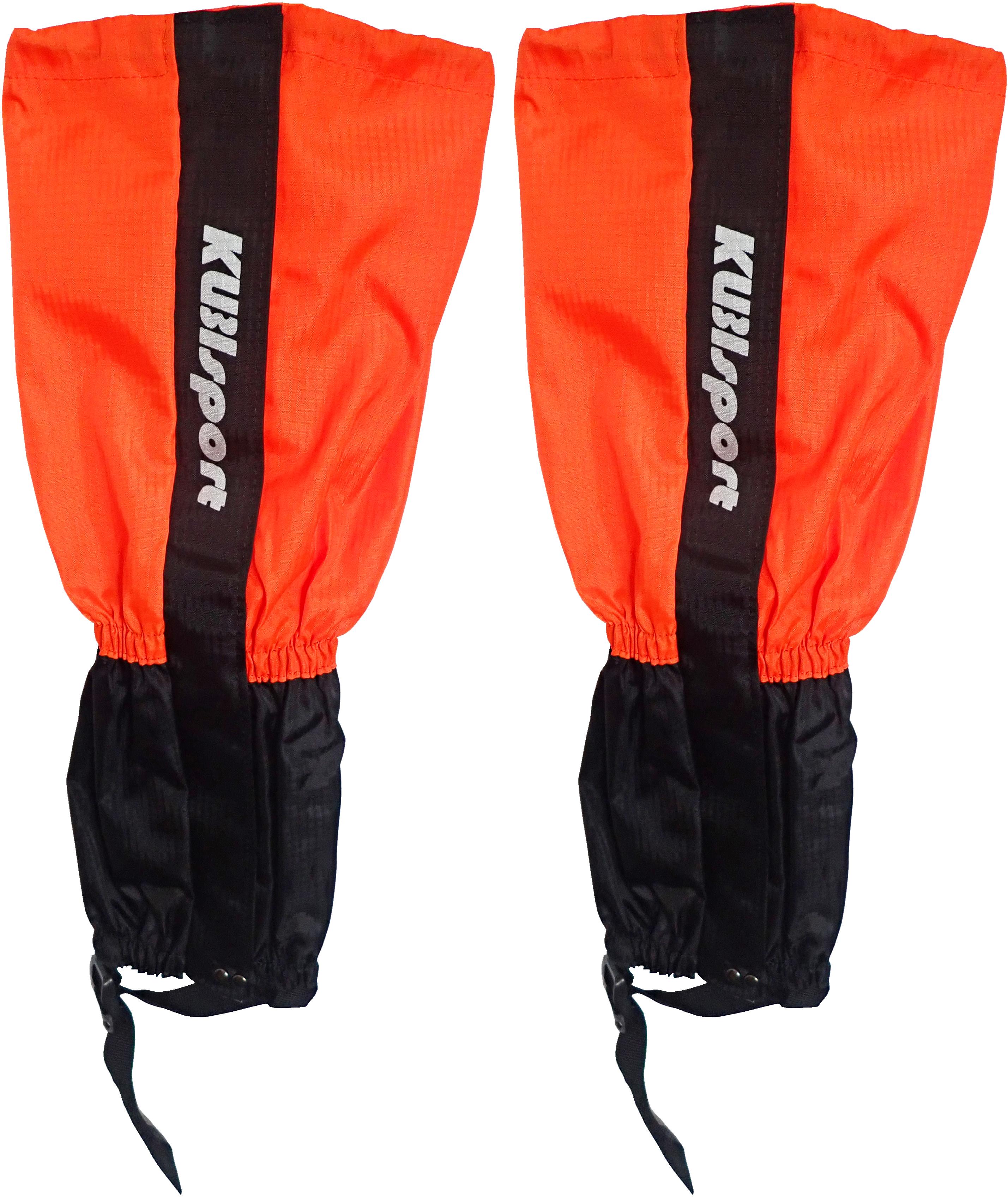 KUBIsport Turistický návlek komfortný 1 pár čierno-oranžový