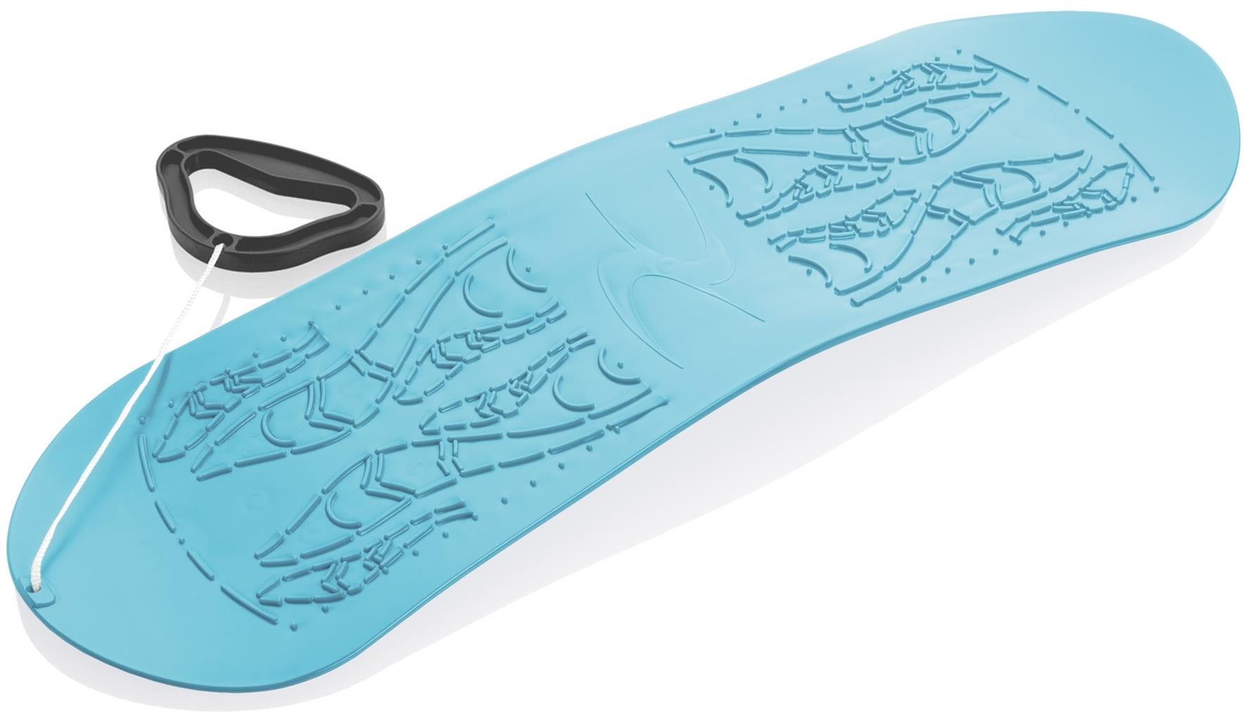 KUBIsport snowboard detský plastový, azúrový