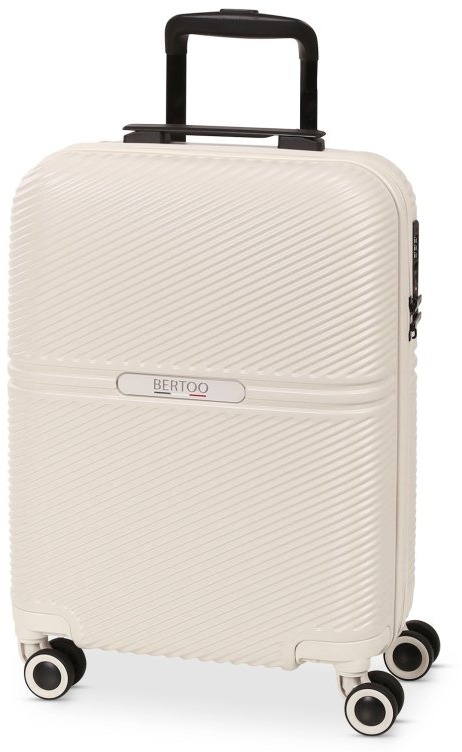Bertoo Monza Kabínový kufor, ivory 38 l