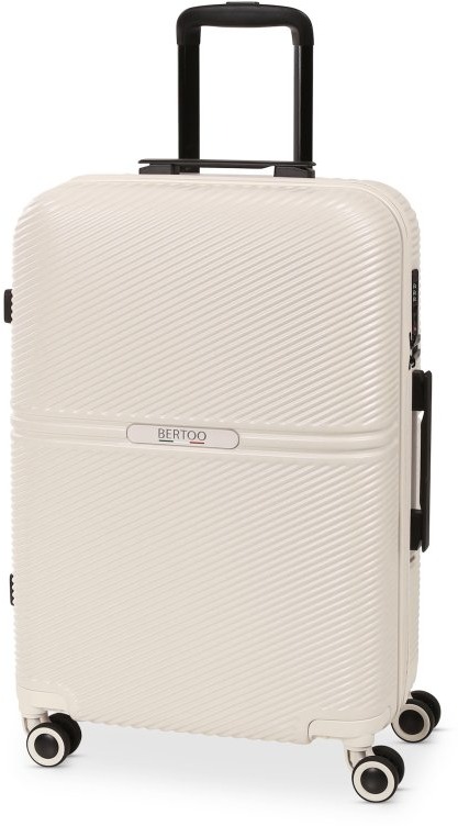 Bertoo Monza Cestovný kufor, ivory 62 l