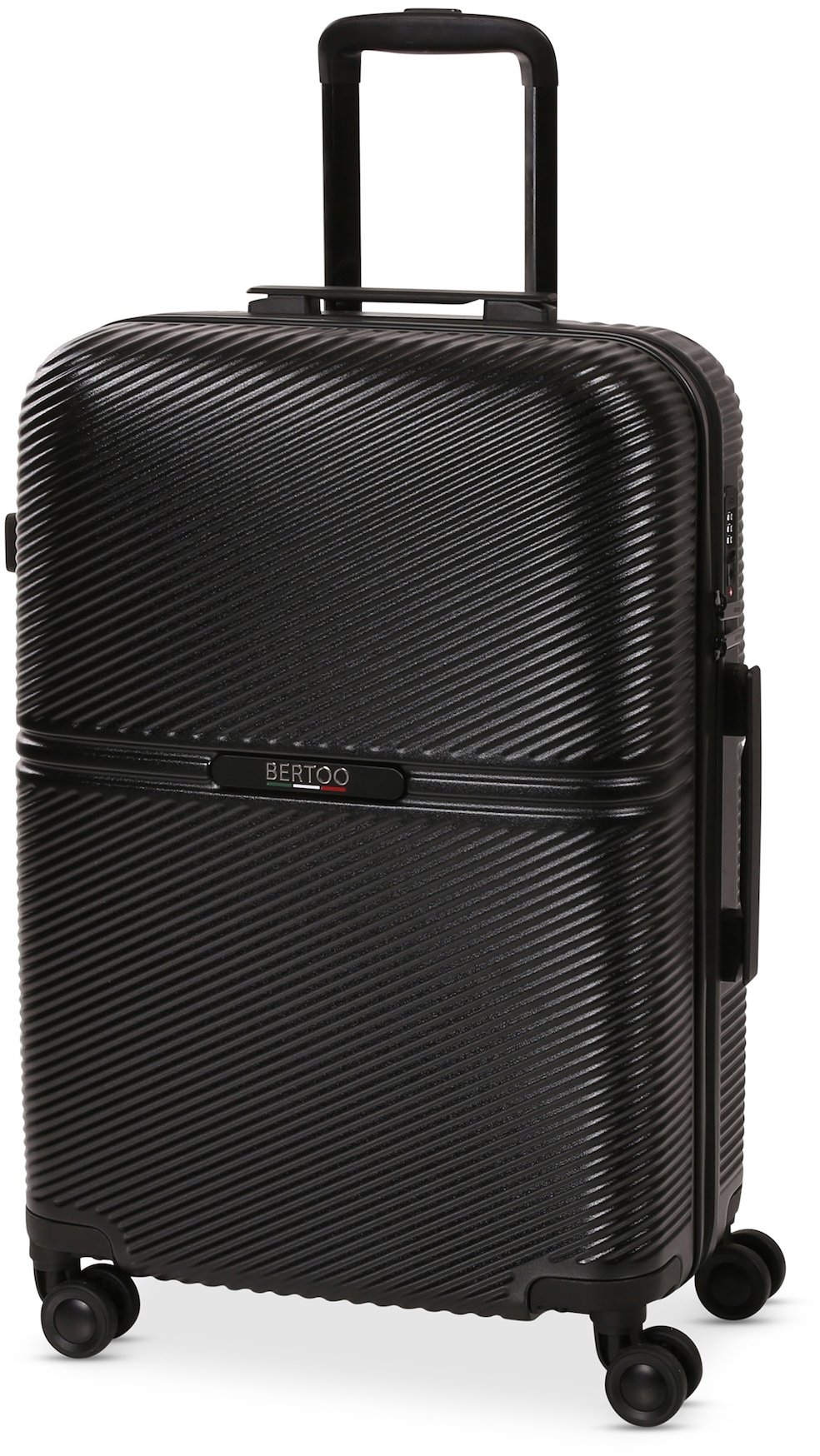 Bertoo Monza Cestovný kufor, čierny 62 l