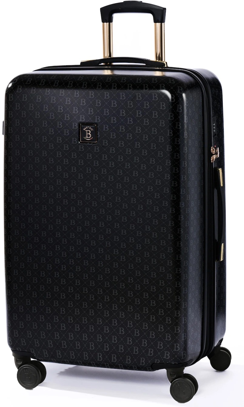 BERTOO Cestovný kufor Torino, čierny 99 l