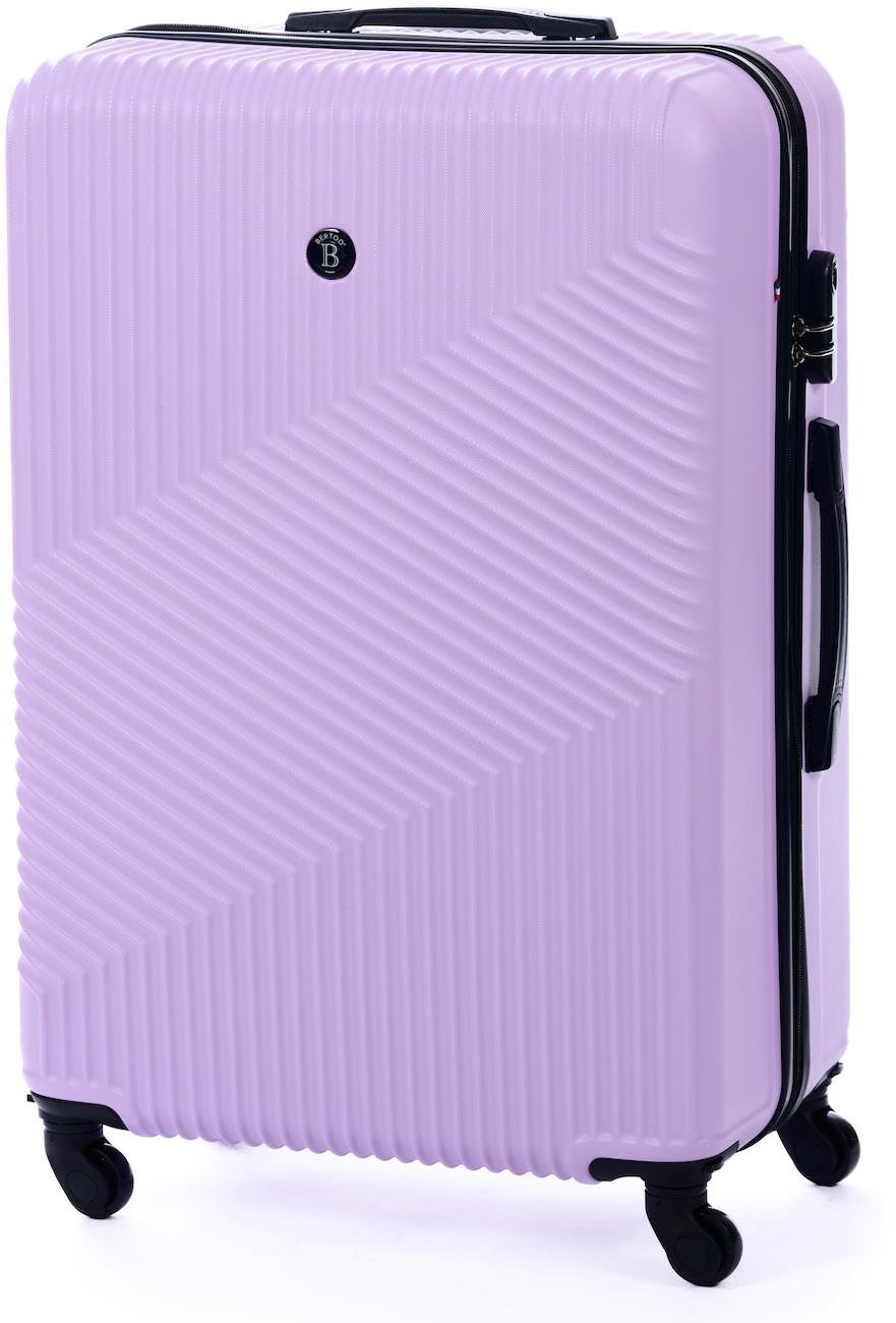 BERTOO Cestovný kufor Milano svetlofialový 99 l