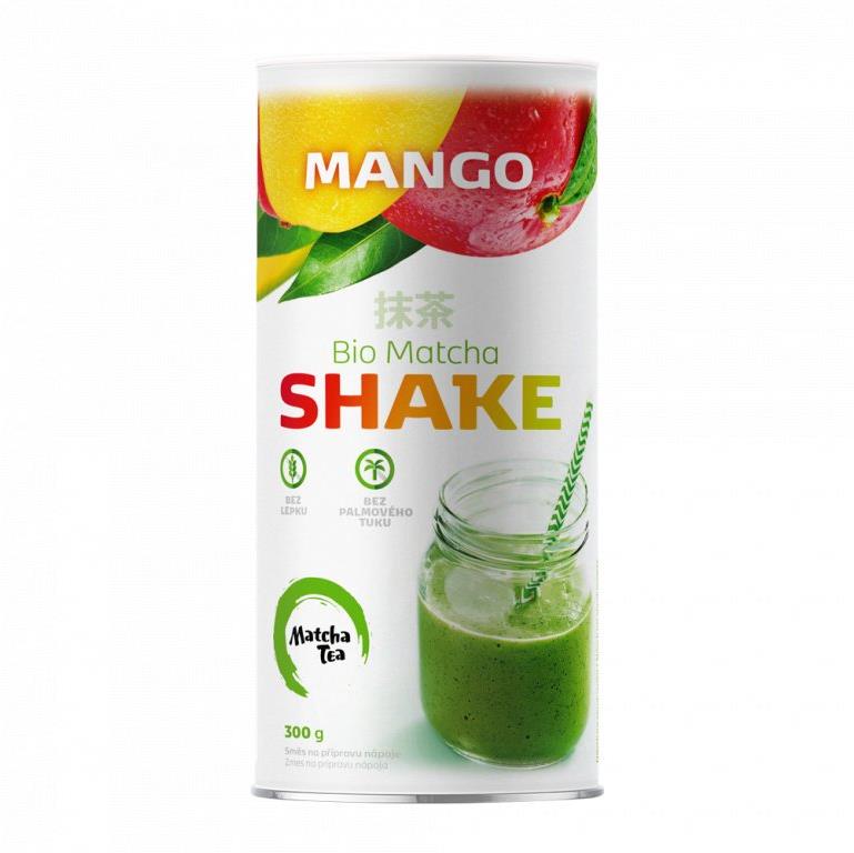 Matcha Tea Bio shake 300 g, mango