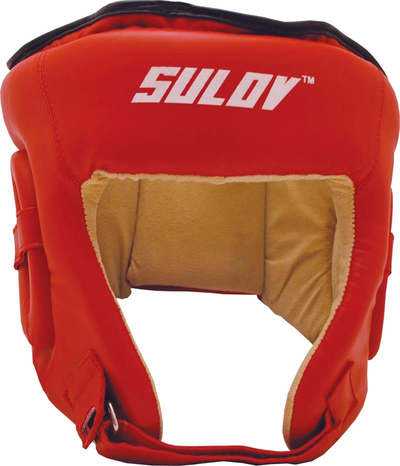 SULOV Chránič hlavy otevřený DX, vel. L, červený