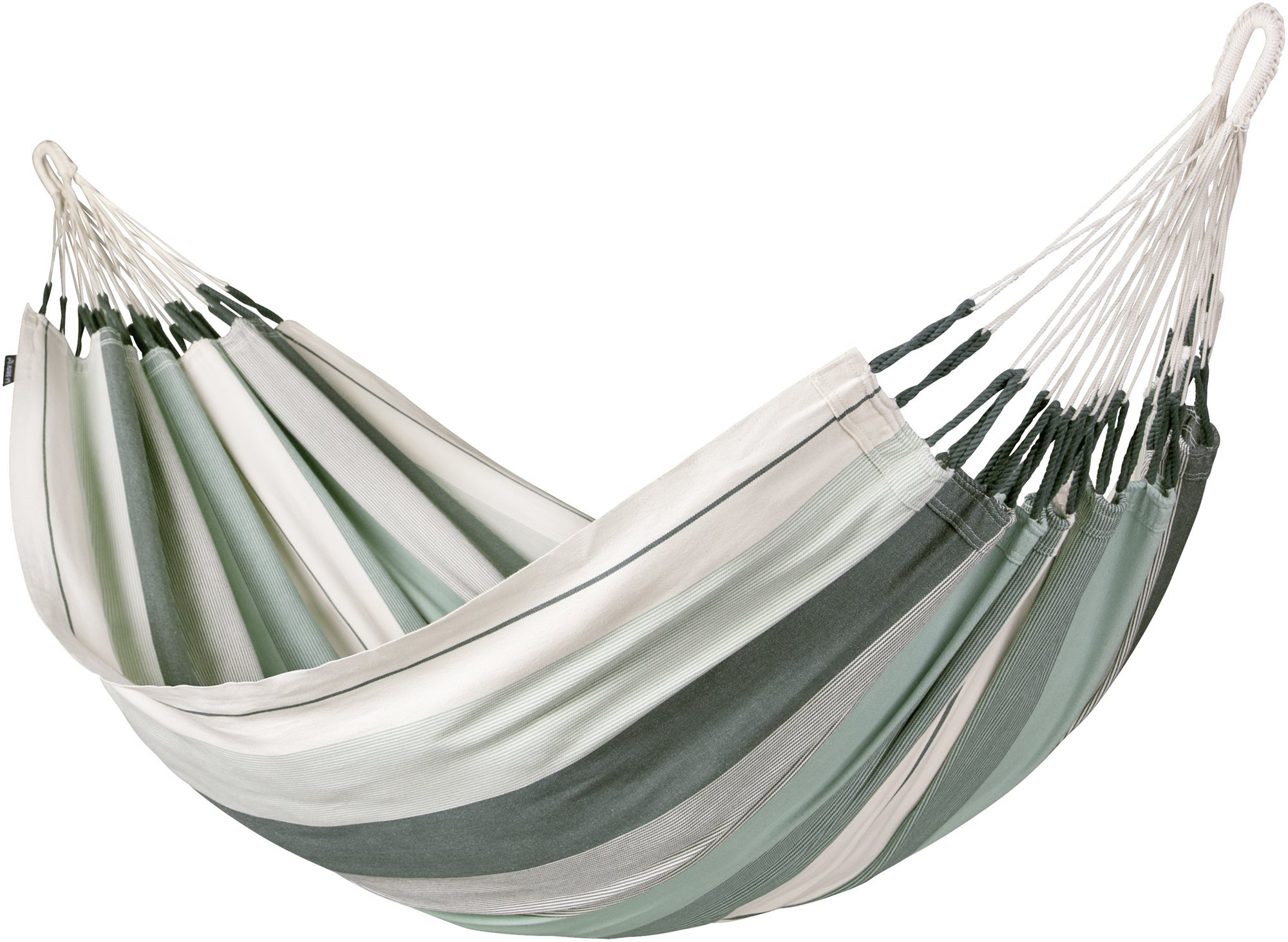 La Siesta Hojdacia sieť Modesta Single Stripes olive