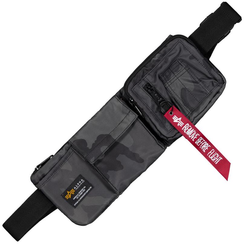 Alpha Industries Crew Utility Bag blackcamo