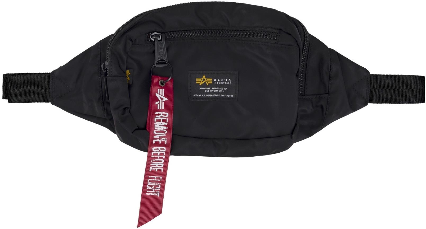 Alpha Industries Crew Waist Bag čierna