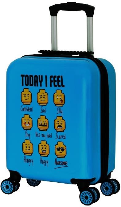 LEGO Luggage PLAY DATE 16" – LEGO minifigures, TODAY I FEEL