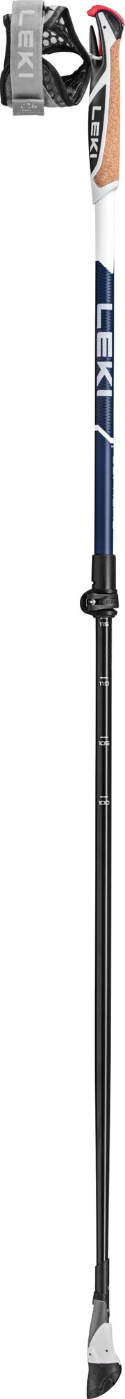 Leki Smart Supreme midnightblue dark metallic-darkblue-white 100 – 130 cm