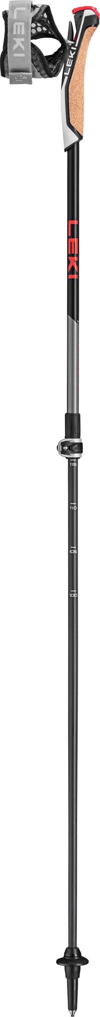 Leki Instructor Lite dark anthracite-silvergray-bright red 100 – 125 cm