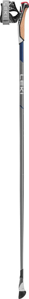 Leki Smart Flash, light anthracite-midnight blue dark metallic-white, 120 cm
