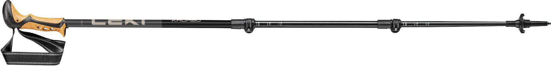 Leki Khumbu Lite black-pale clay light-dark anthracite 100 – 135 cm