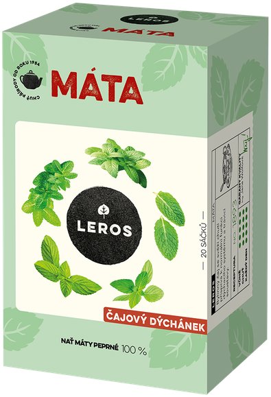 Leros čajový dýchánek, mäta 20× 1,5 g