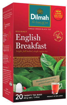 Dilmah čaj čierny English Breakfast 20× 2 g
