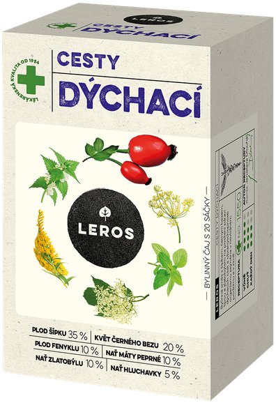 Leros, Cesty dýchacie, 20 × 1,5 g