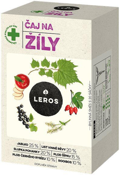 Leros Čaj na žily 20× 2 g