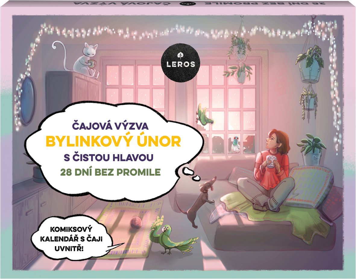 Leros Bylinkový Február s čistou hlavou 29 sáčkov