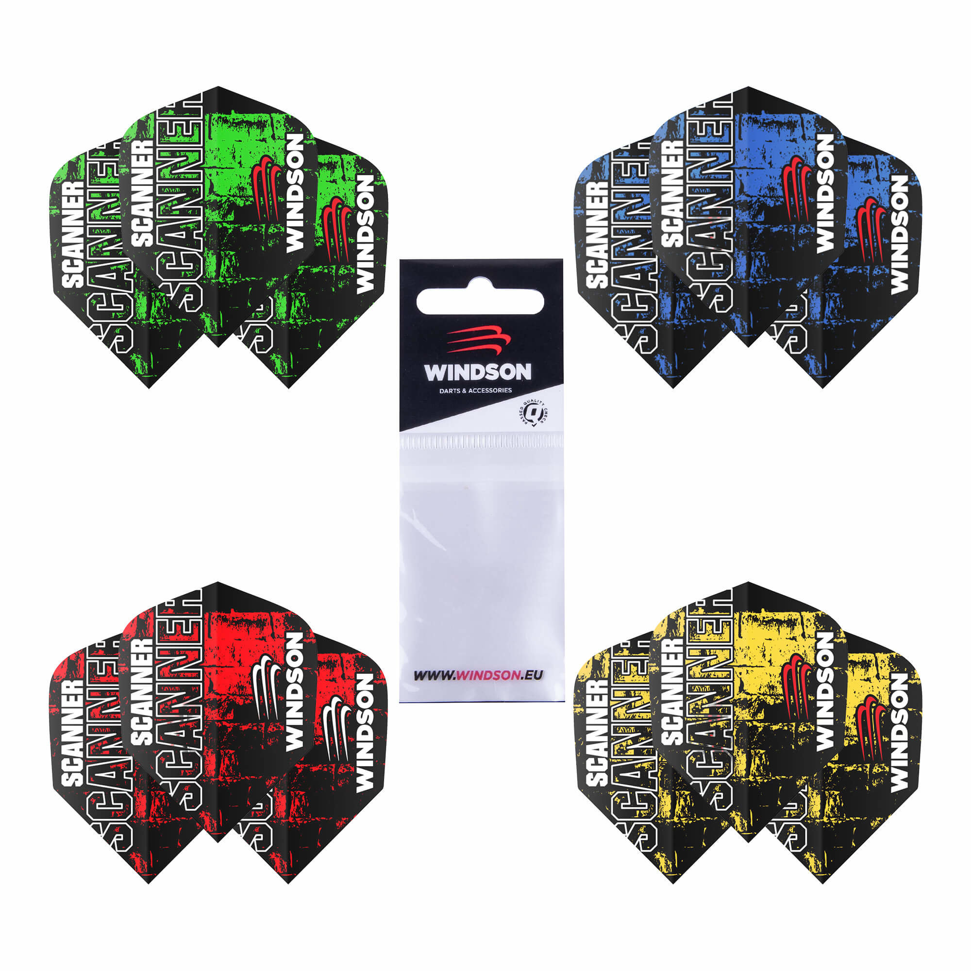 Windson Scanner Mix Set letiek 4 × 3 ks, 150 mikrónov