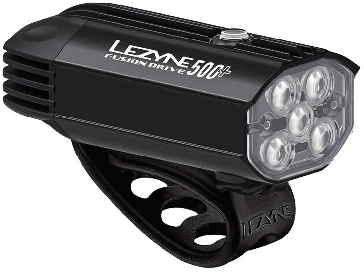 Lezyne Fusion Drive 500+ Front Satin Black