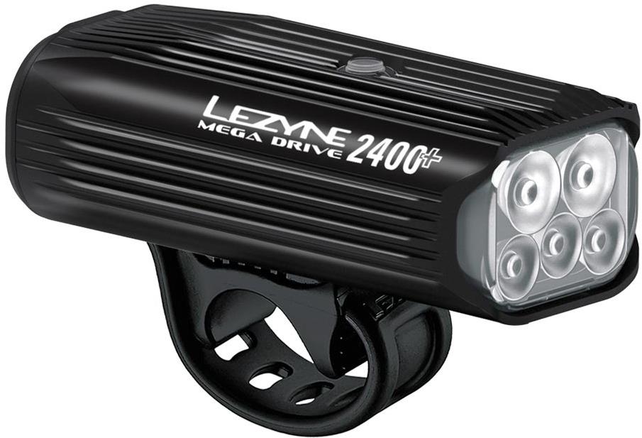 Lezyne Mega Drive 2400+ Front Black