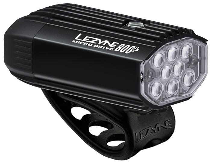 Lezyne Micro Drive 800+ Front Satin Black