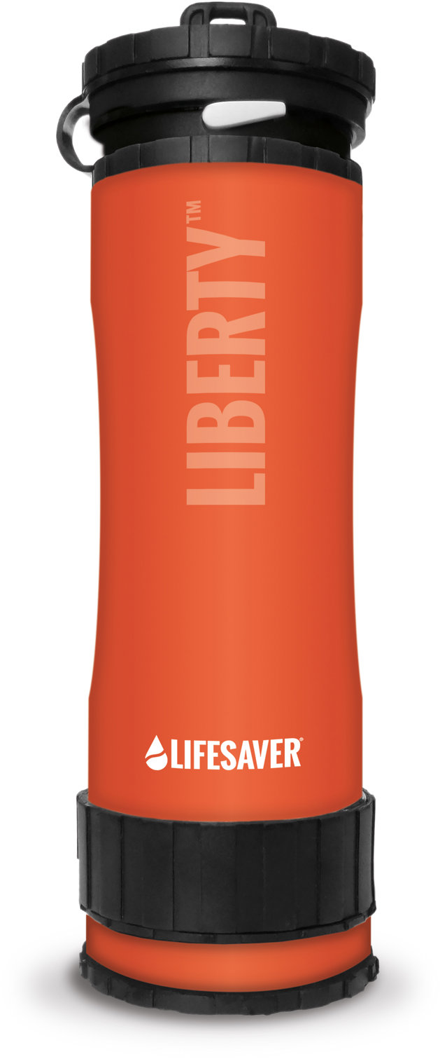 Lifesaver Filtračná fľaša Liberty oranžová