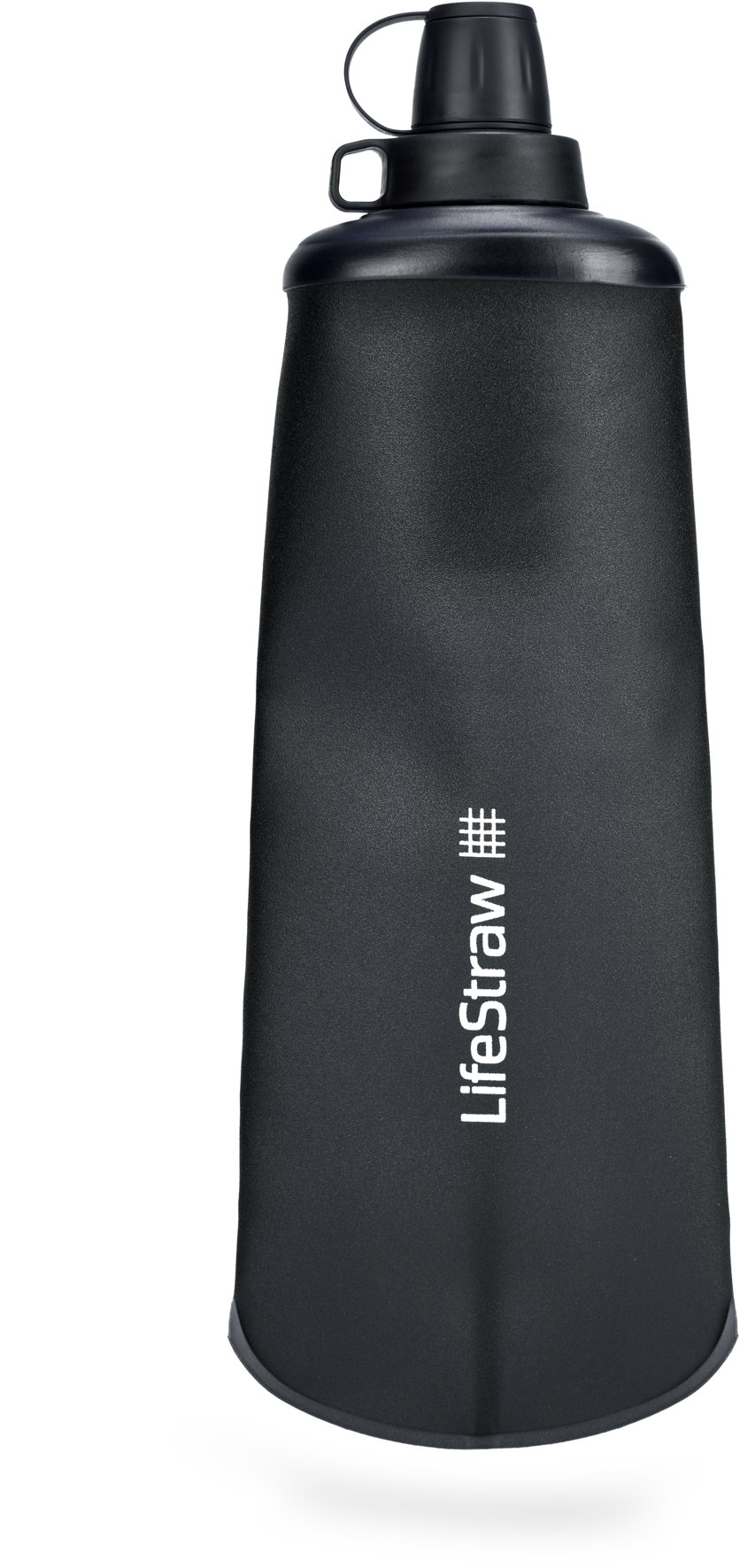 LifeStraw Peak Series skladacia stláčacia fľaša 650 ml, tmavo šedá