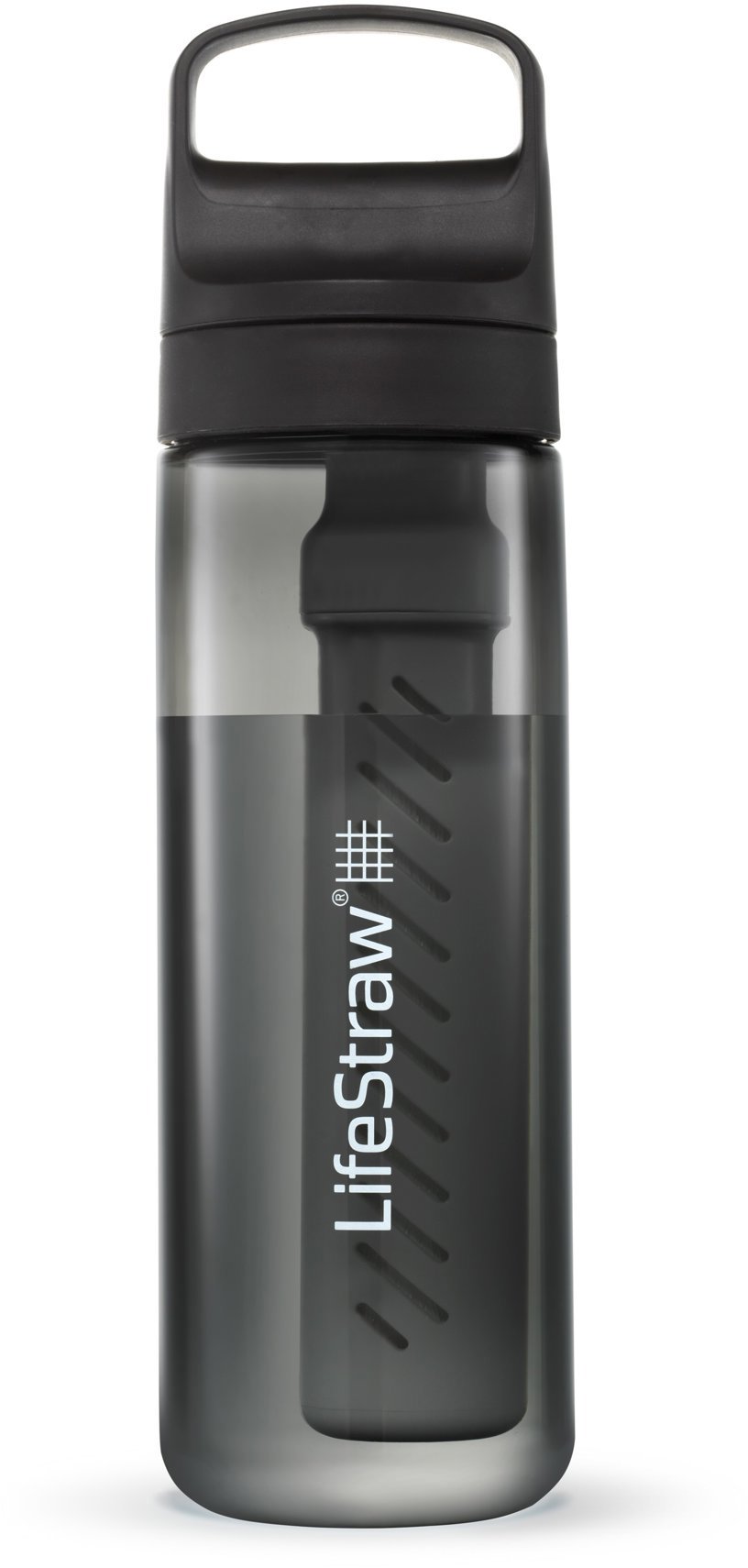 LifeStraw Go 2.0 filtračná fľaša na vodu, 22 oz, čierna