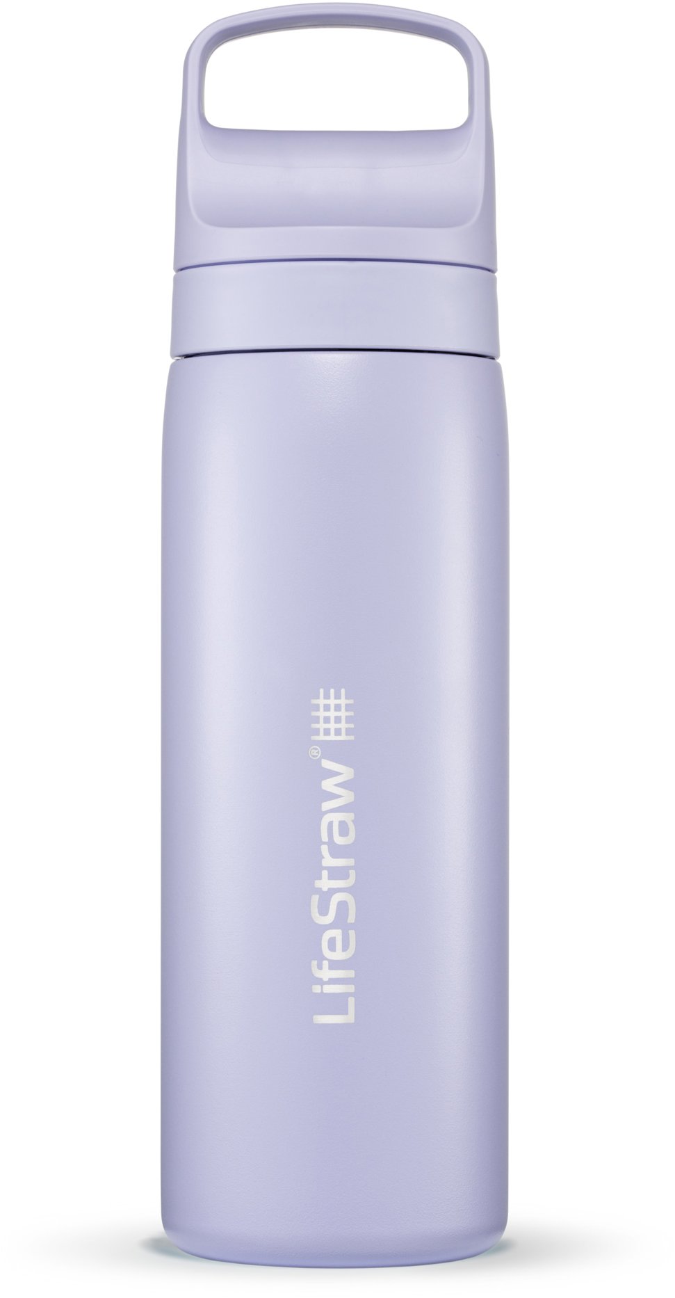 LifeStraw Go 2.0 nehrdzavejúca filtračná fľaša na vodu, 18 oz, provensálska fialová